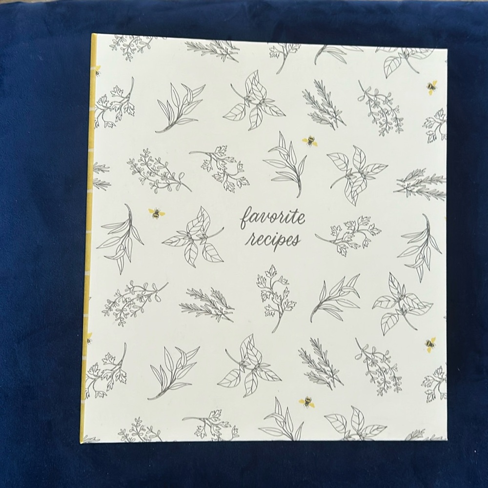 Hallmark recipe book